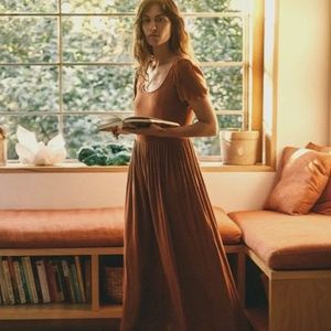 Christy Dawn "Scarlet" Dress in Rust worn once!